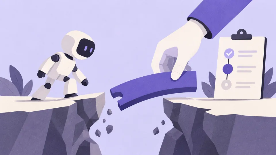 Conceptual illustration: AI UX Benchmark: How Leading AI Products Handle Errors and Recovery - Research Protocol