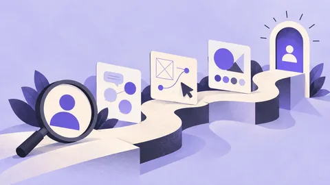 رسم توضيحي مفاهيمي: كيف تصبح UX Designer؟
