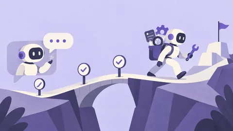 Conceptual illustration: Conversational UX vs Agentic UX: What's the Difference?