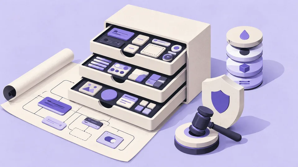 Conceptual illustration of Design Systems Consultant