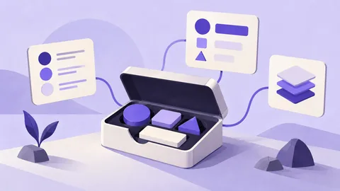 Conceptual illustration: Design Tokens Explained for Designers