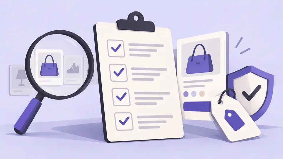 Conceptual illustration: eCommerce UX Audit: A Complete Checklist