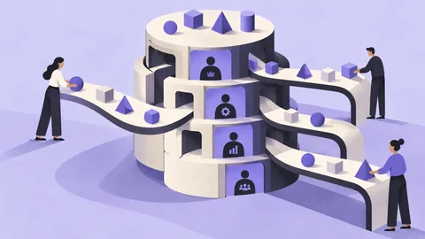 Conceptual illustration: Enterprise UX Design: A Complete Guide to Complex Business Software