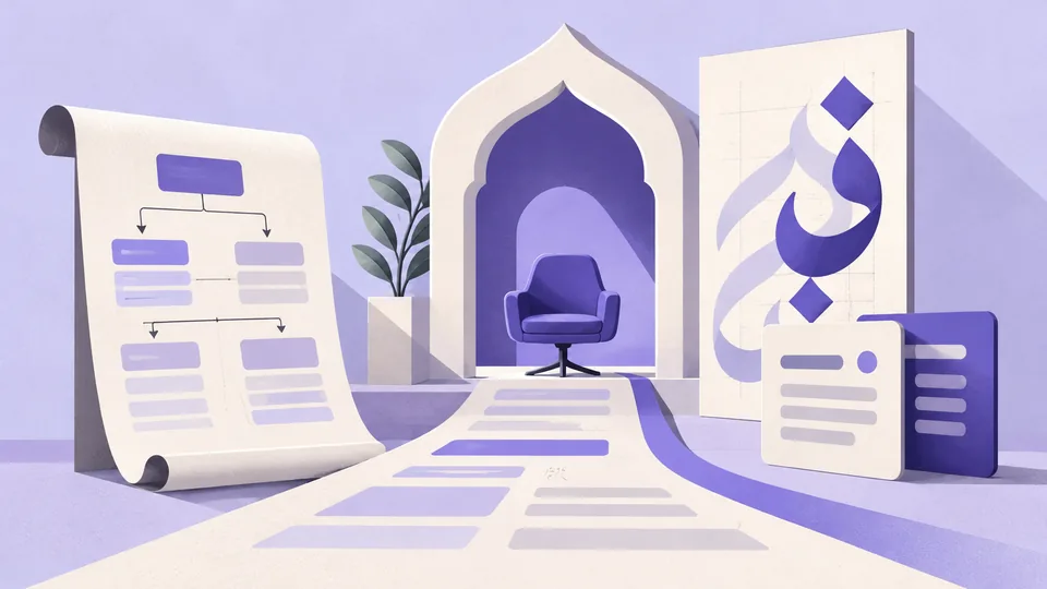 Conceptual illustration of Senior Product Designer for MENA