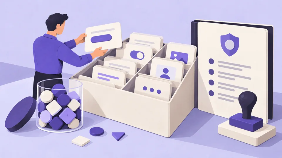 Conceptual illustration: How to Name Components in a Design System