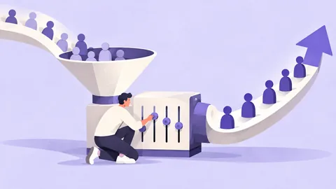 Conceptual illustration: How to Improve Conversion Rate Optimization (CRO): 5 Steps + Examples (2026)
