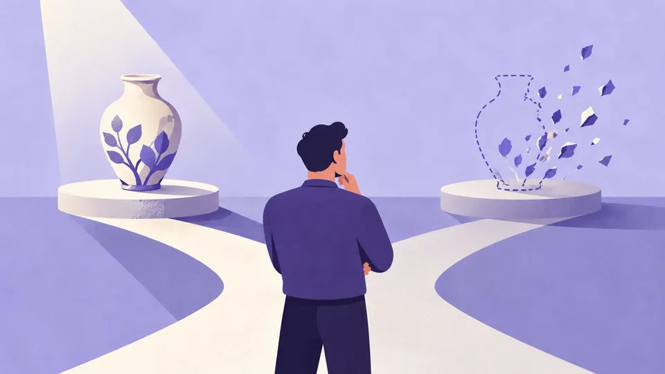 Conceptual illustration: Loss Aversion in Product Design