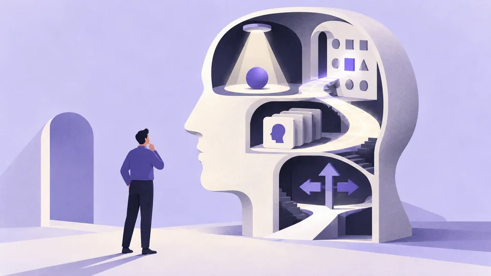 Conceptual illustration: Psychology in UX Design: The Complete Guide