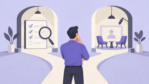 Conceptual illustration: UX Audit vs Usability Testing: Which One Do You Need?