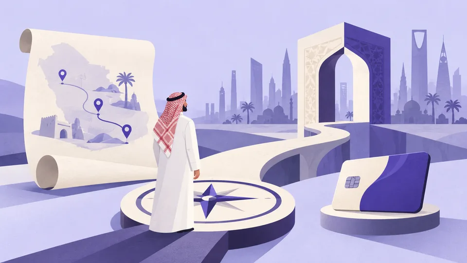 Conceptual illustration: UX Design in Saudi Arabia: A Guide for Digital Product Teams