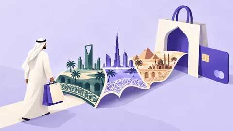 Conceptual illustration: UX for MENA eCommerce: Saudi Arabia, UAE and Egypt Compared