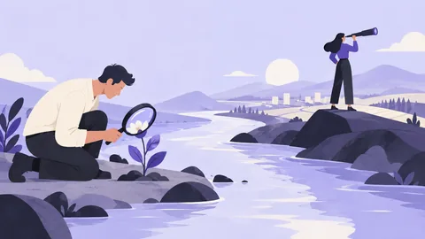 Conceptual illustration: UX Research vs Market Research: What's the Difference?